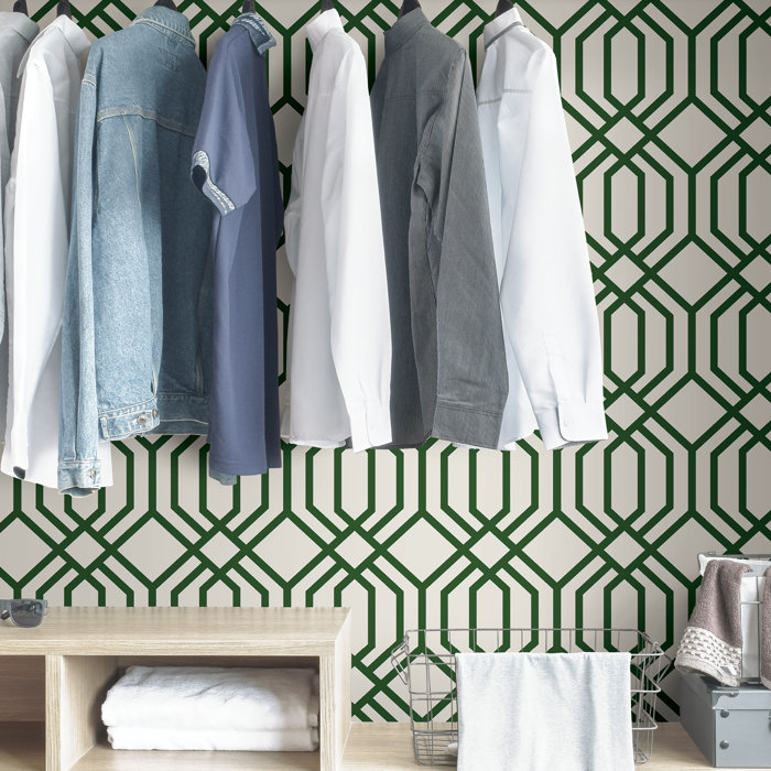 Scott Living Peel & Stick Geometric Wallpaper & Reviews Wayfair